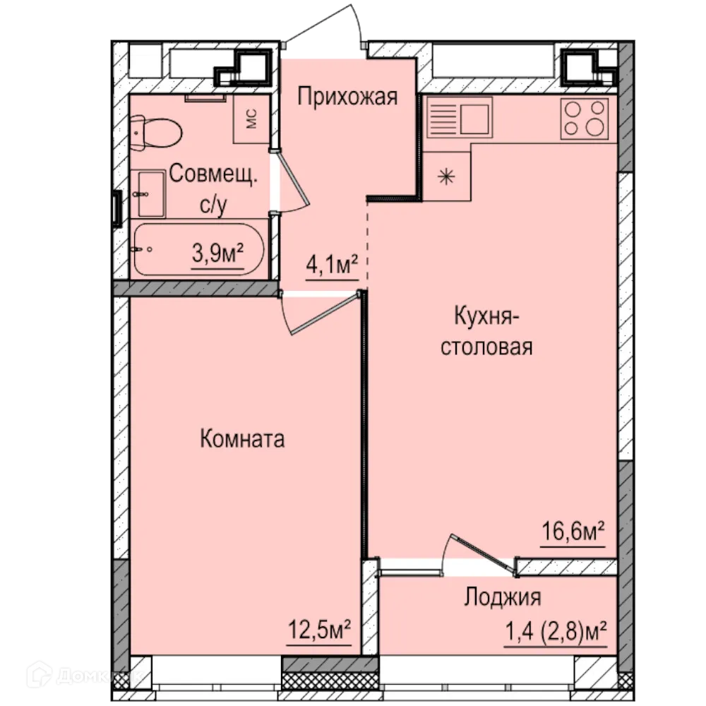 Фото квартиры в ЖК Покровский