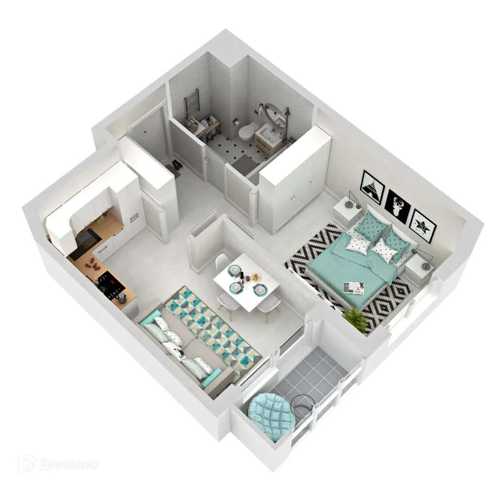 Фото квартиры в ЖК Друзья