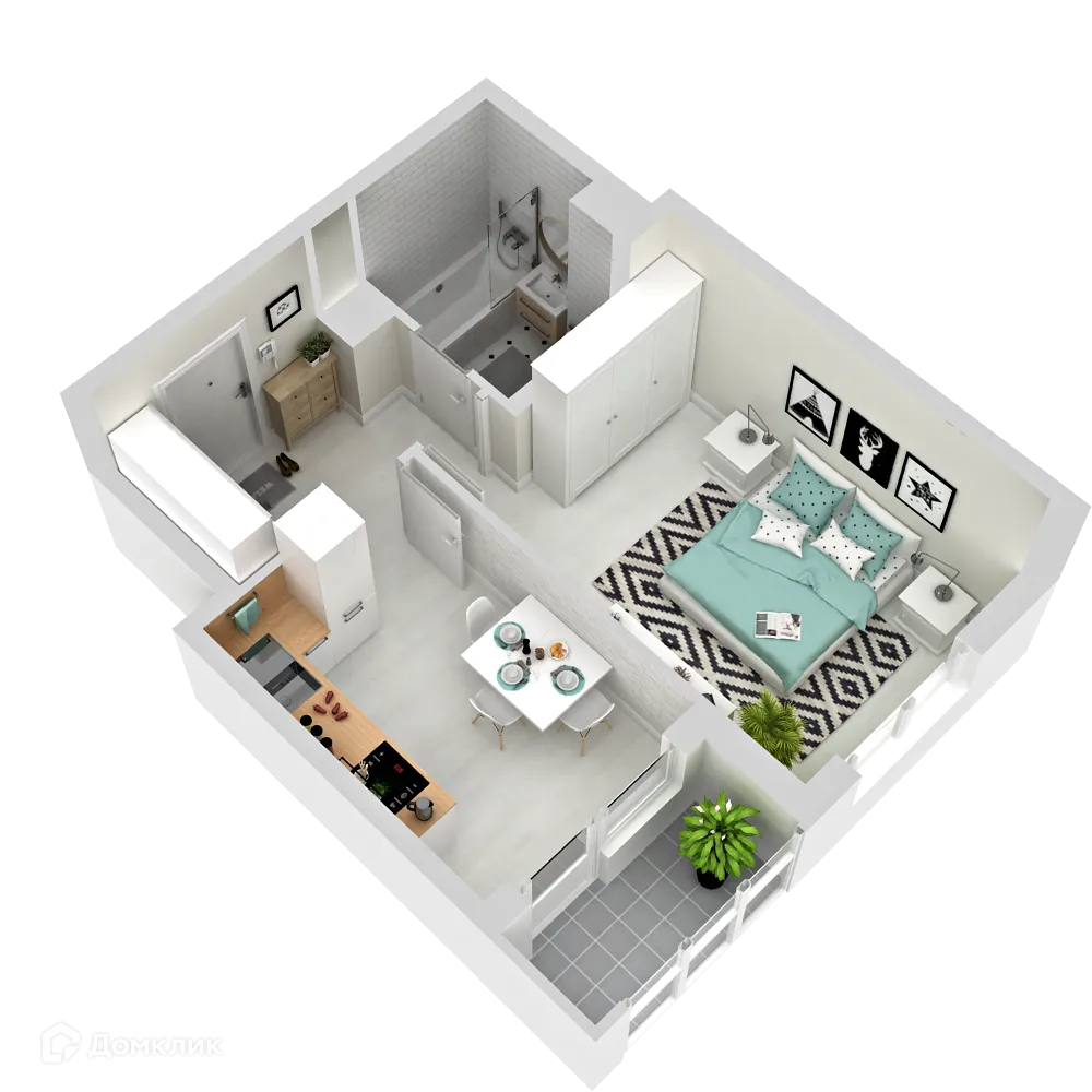 Фото квартиры в ЖК Друзья