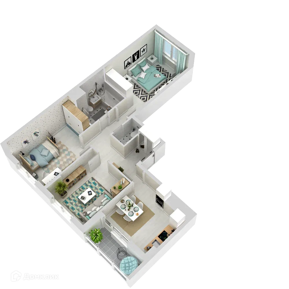 Фото квартиры в ЖК Друзья