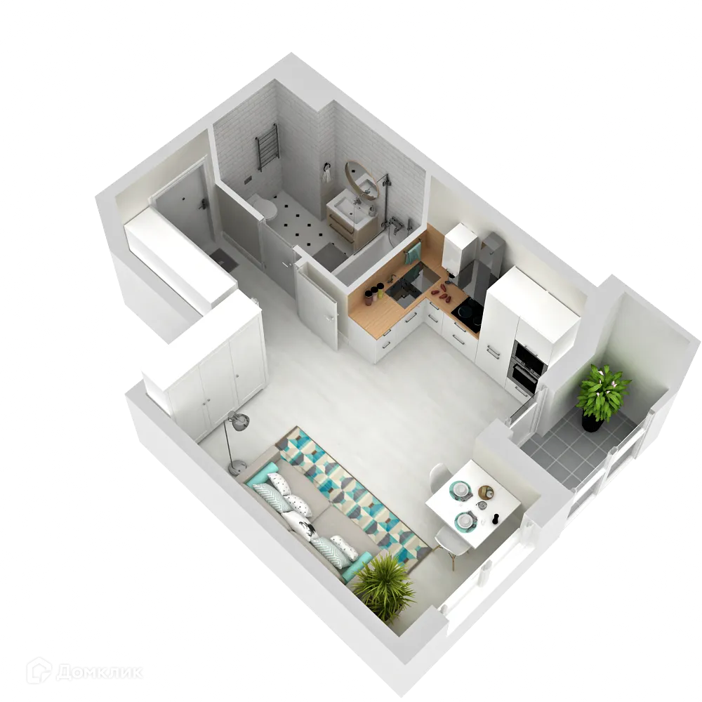 Фото квартиры в ЖК Друзья