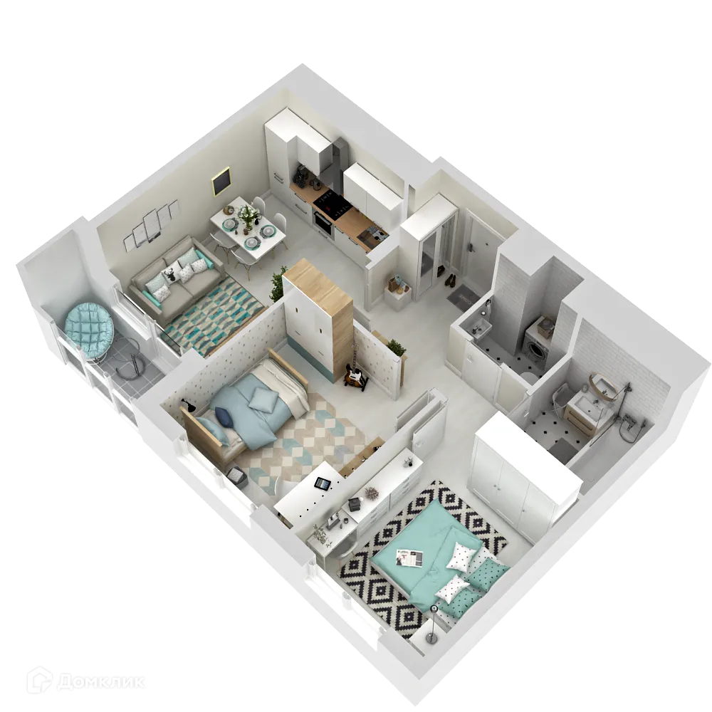 Фото квартиры в ЖК Друзья