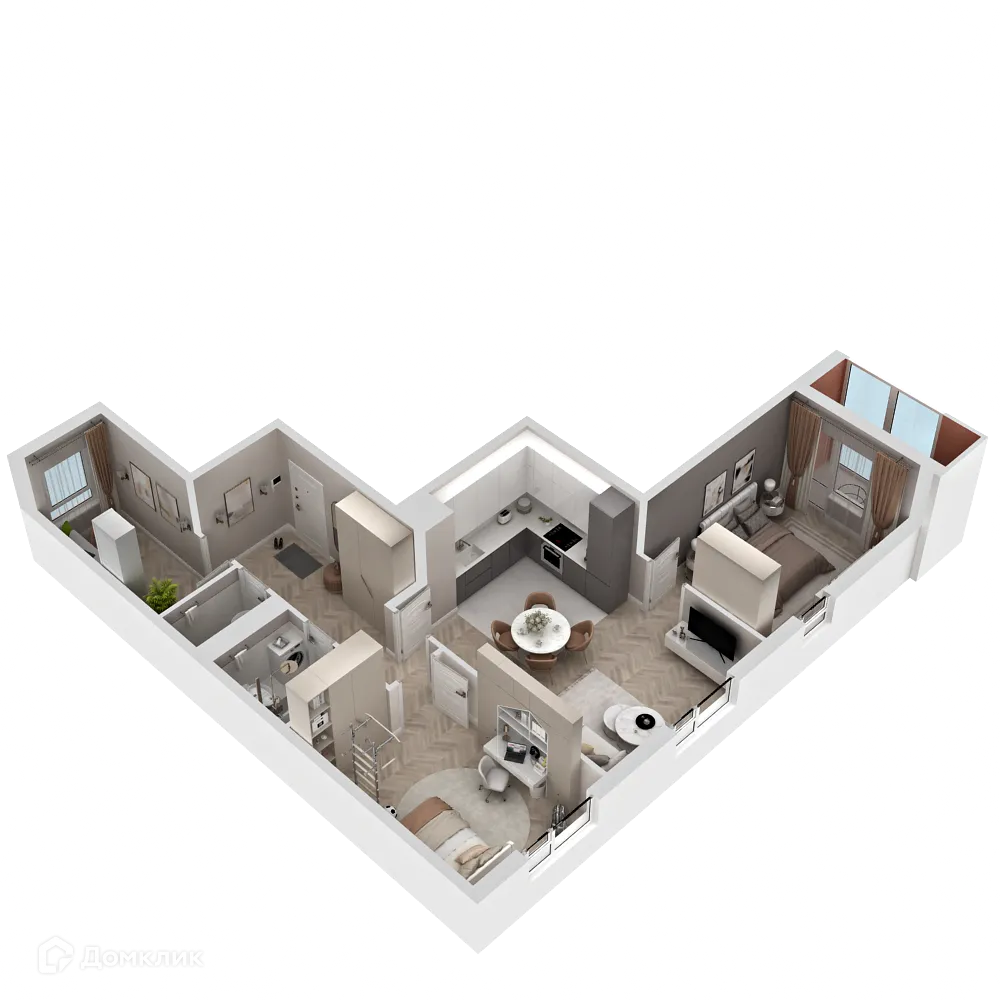 Фото квартиры в ЖК "Фамильный дом"