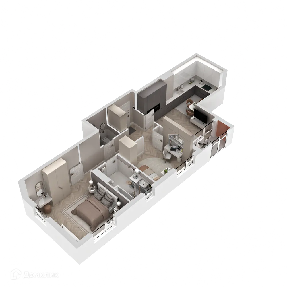 Фото квартиры в ЖК "Фамильный дом"