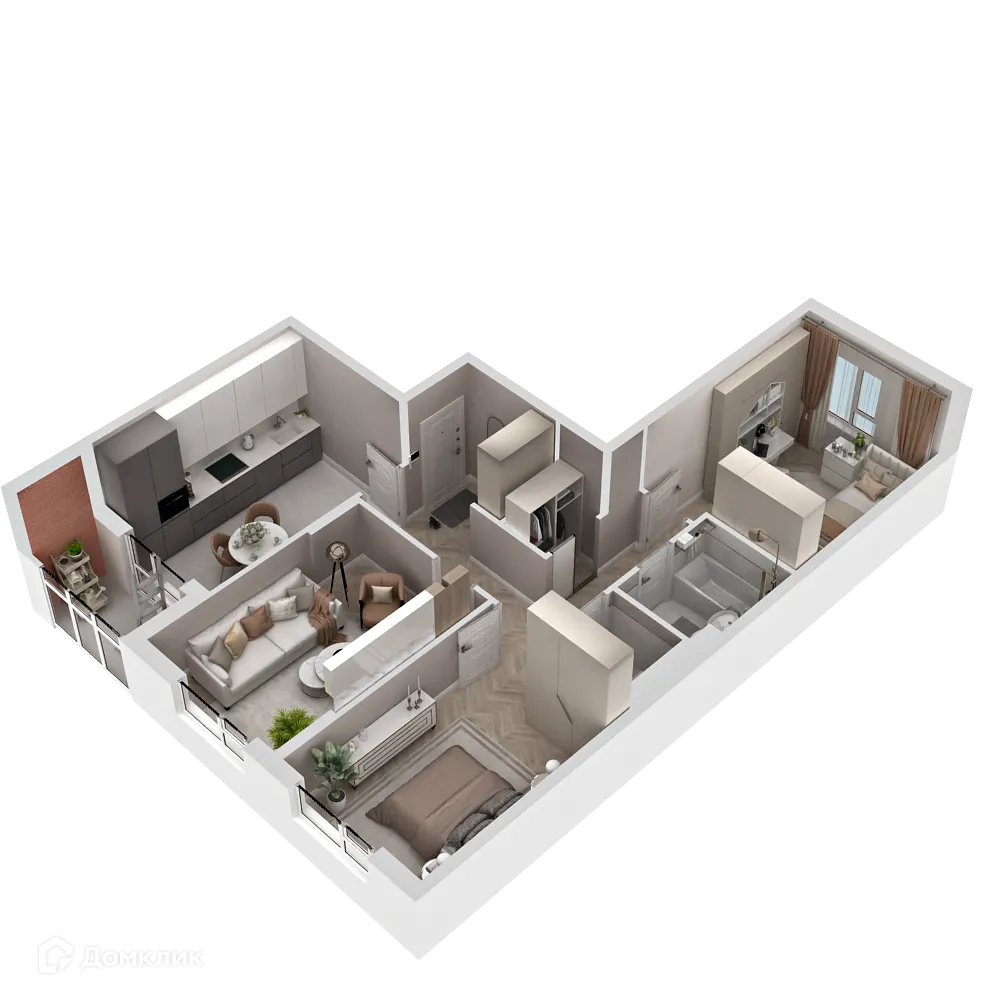 Фото квартиры в ЖК "Фамильный дом"