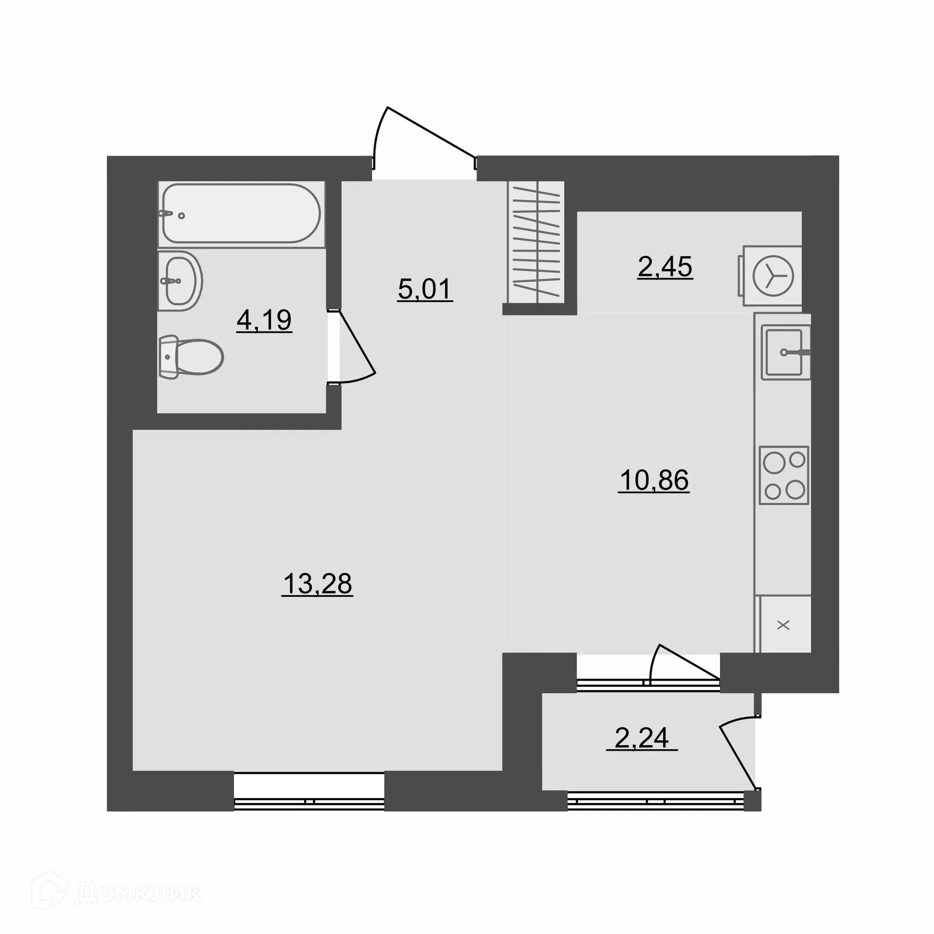 Фото квартиры в ЖК "Фамильный дом"