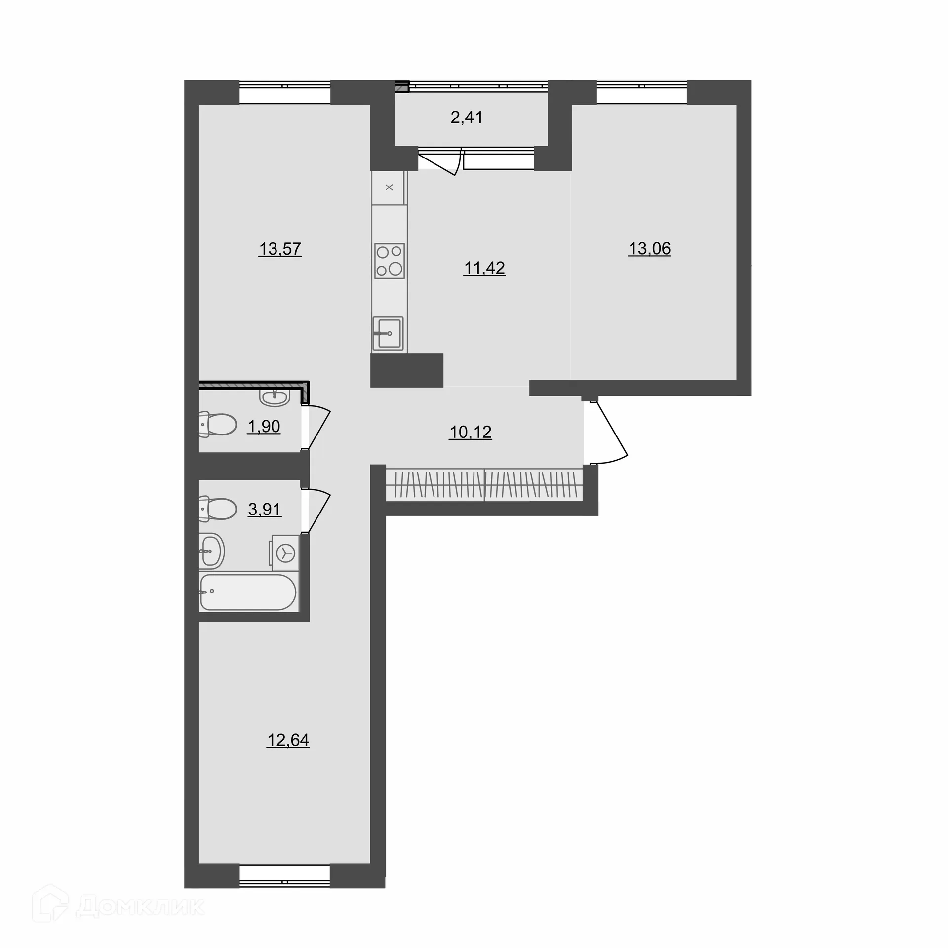 Фото квартиры в ЖК "Фамильный дом"