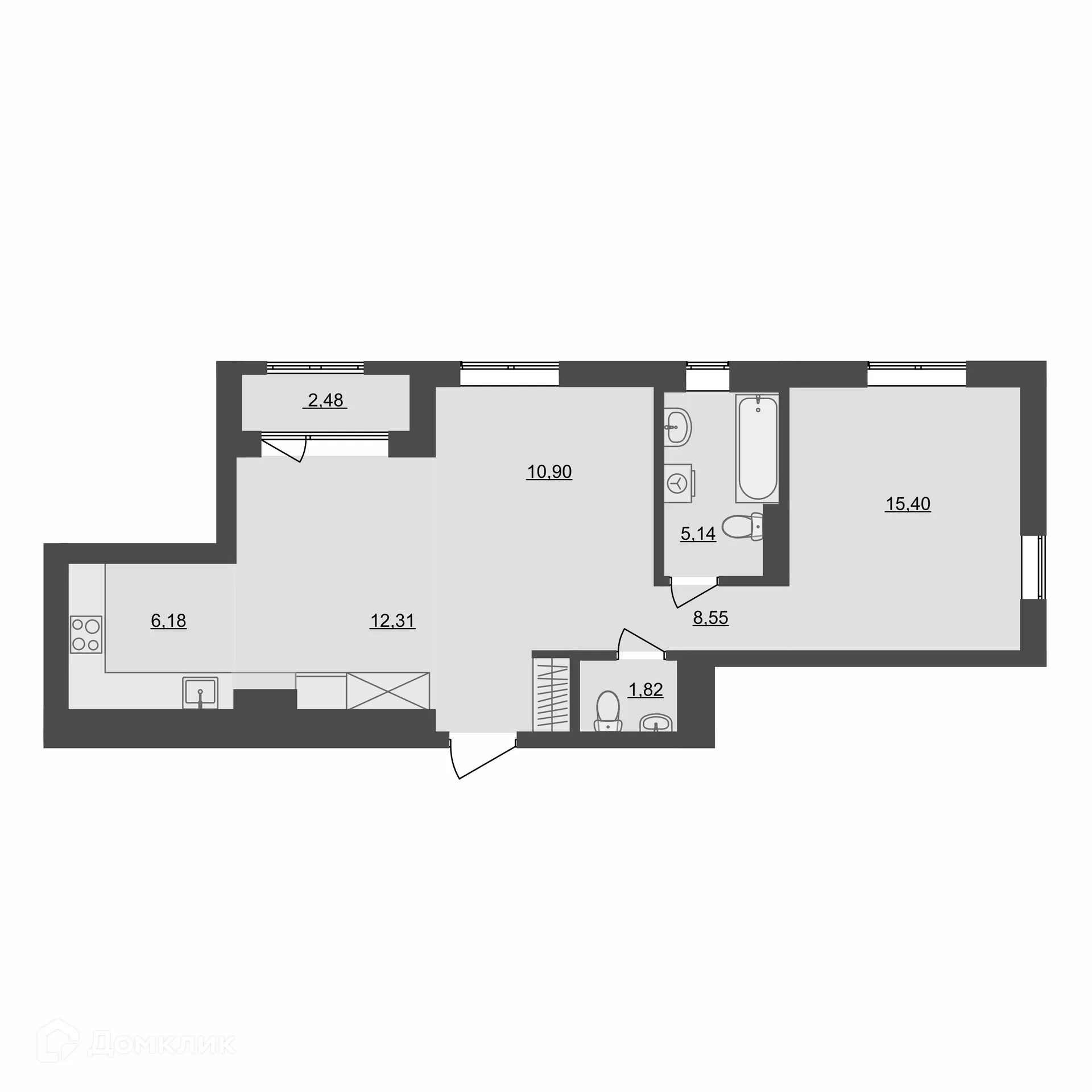 Фото квартиры в ЖК "Фамильный дом"