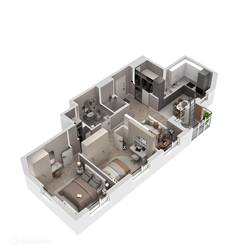 Фото квартиры в ЖК "Фамильный дом"