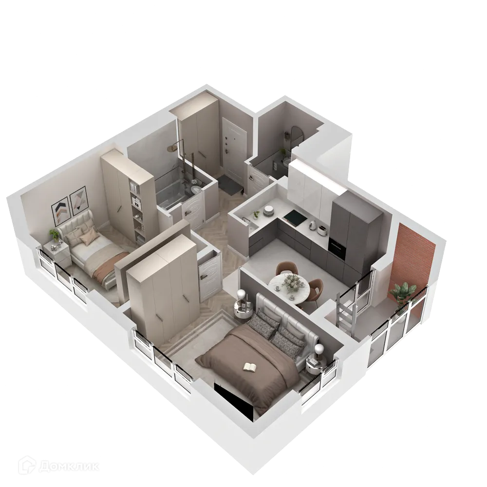 Фото квартиры в ЖК "Фамильный дом"