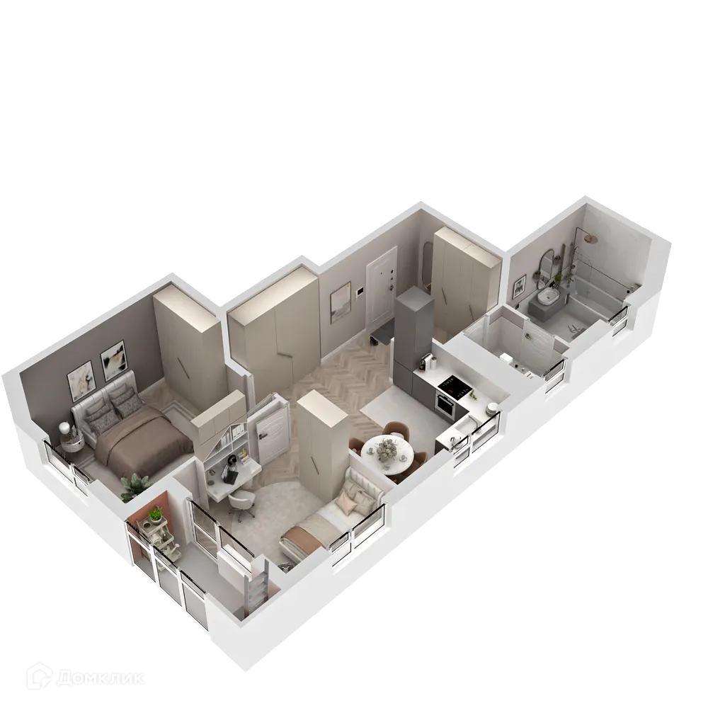 Фото квартиры в ЖК "Фамильный дом"