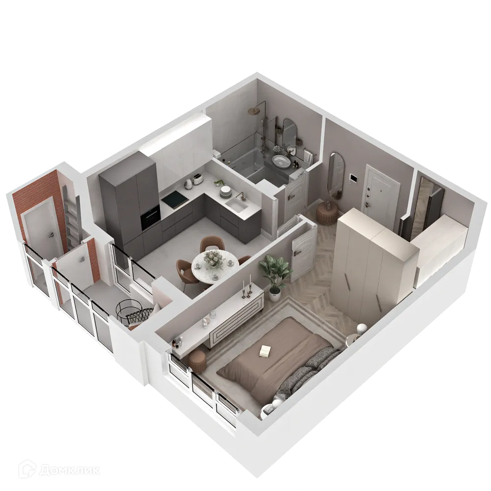 Фото квартиры в ЖК "Фамильный дом"