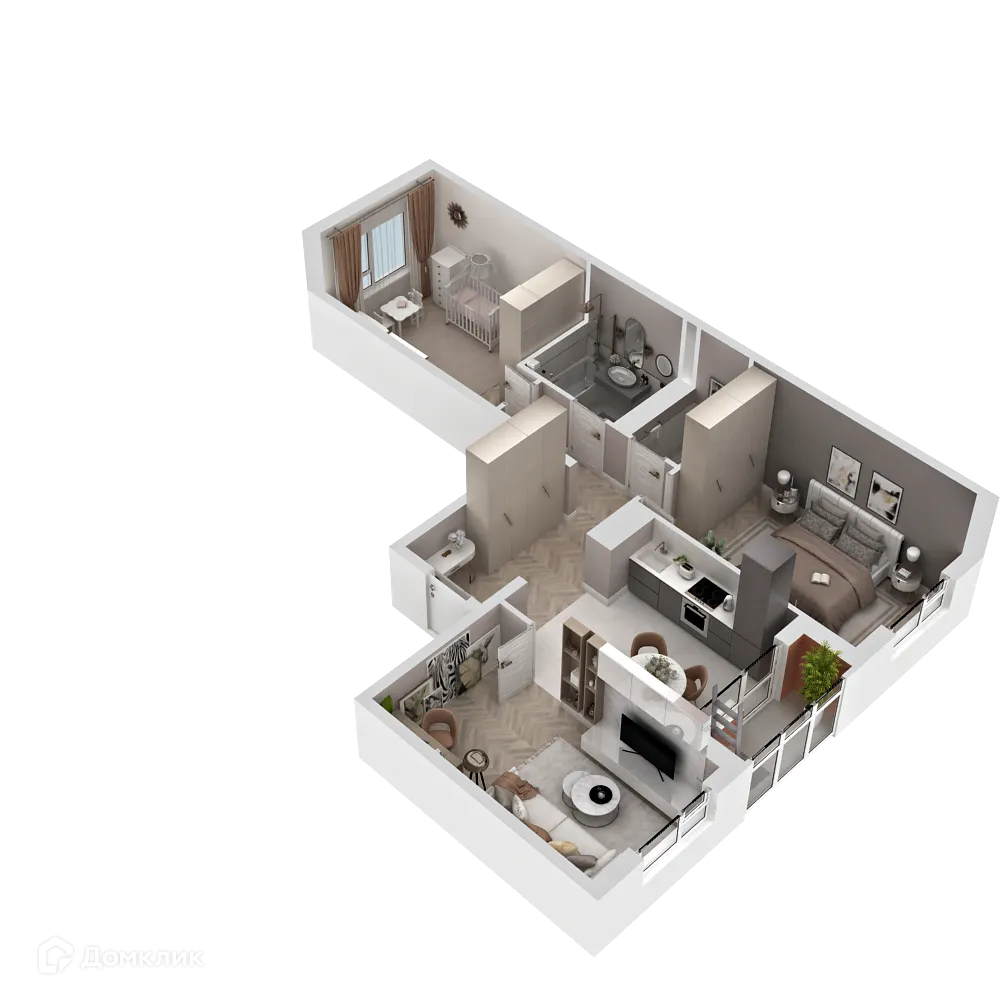 Фото квартиры в ЖК "Фамильный дом"