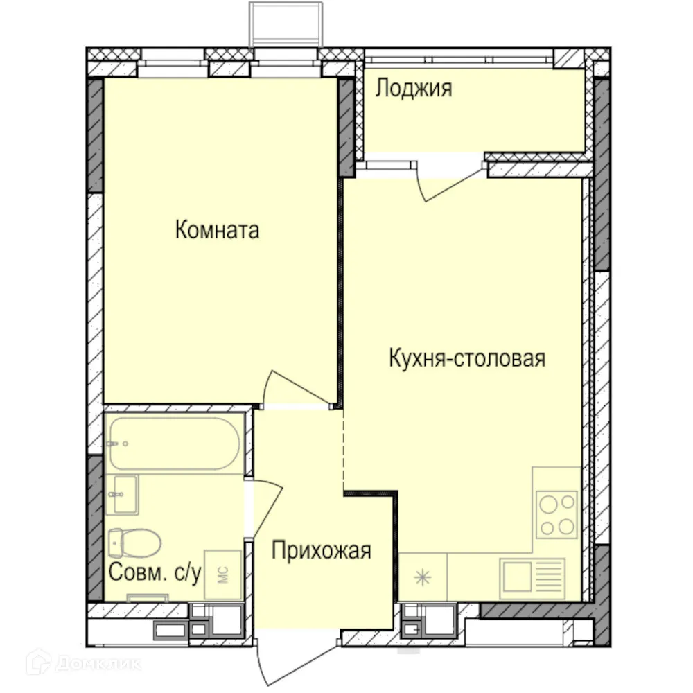 Фото квартиры в ЖК Норвежский Лес