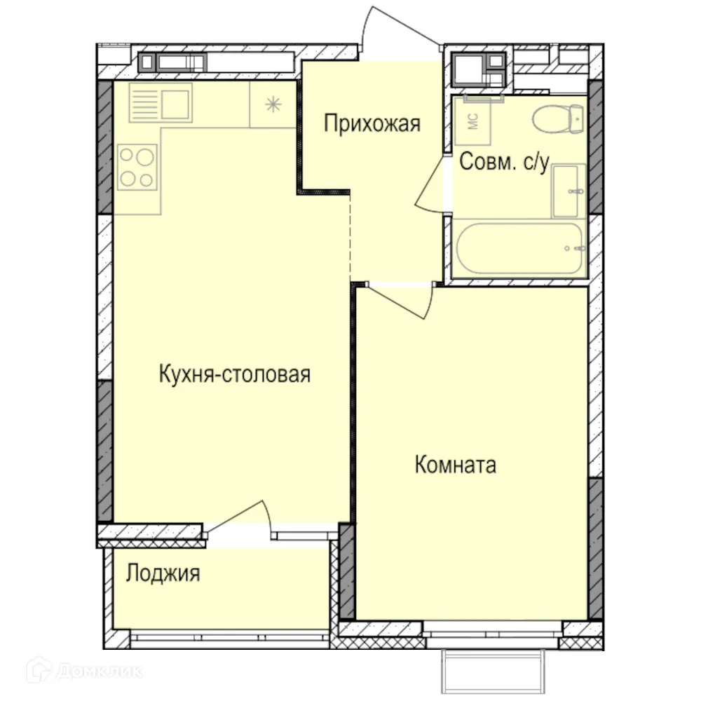 Фото квартиры в ЖК Норвежский Лес