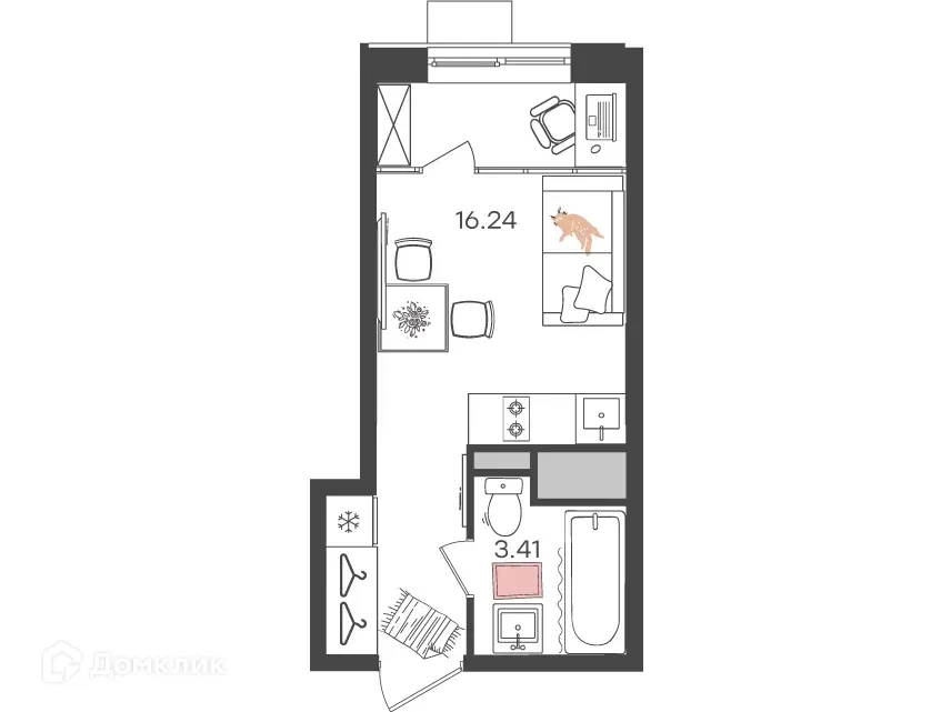 Фото квартиры в ЖК Микрорайон "Новая Жизнь"