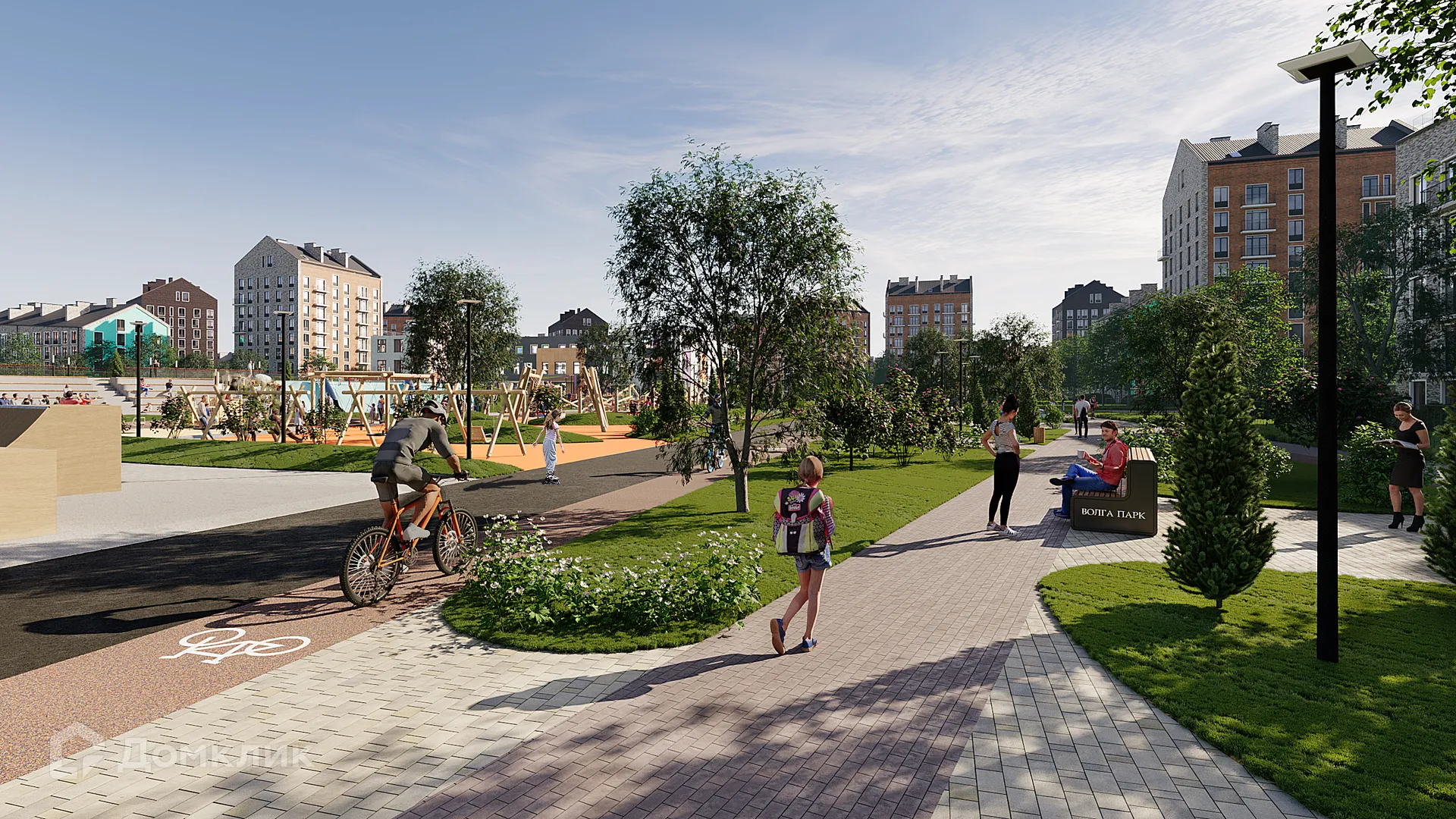 Фото квартиры в ЖК Волга Парк