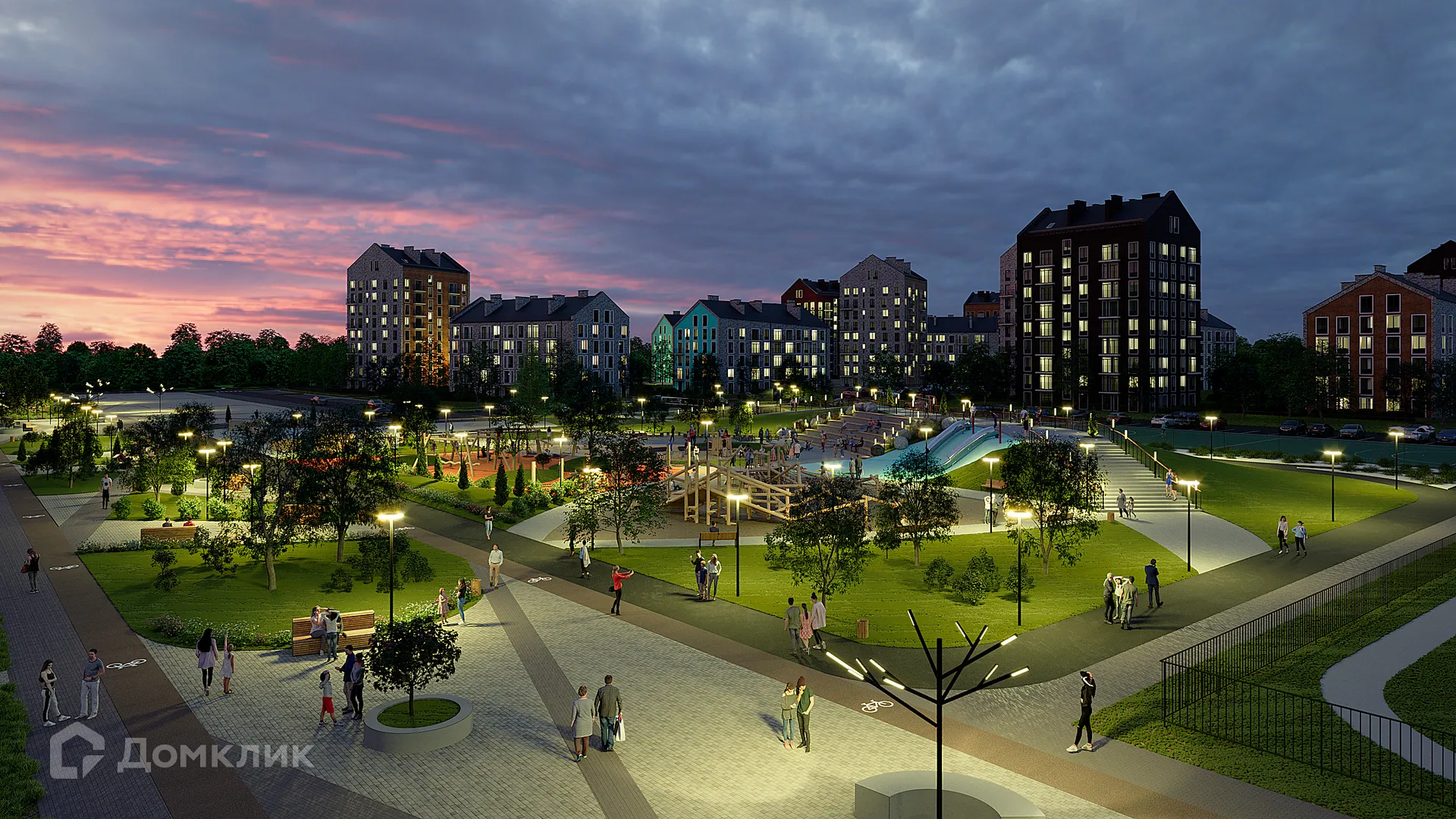 Фото квартиры в ЖК Волга Парк