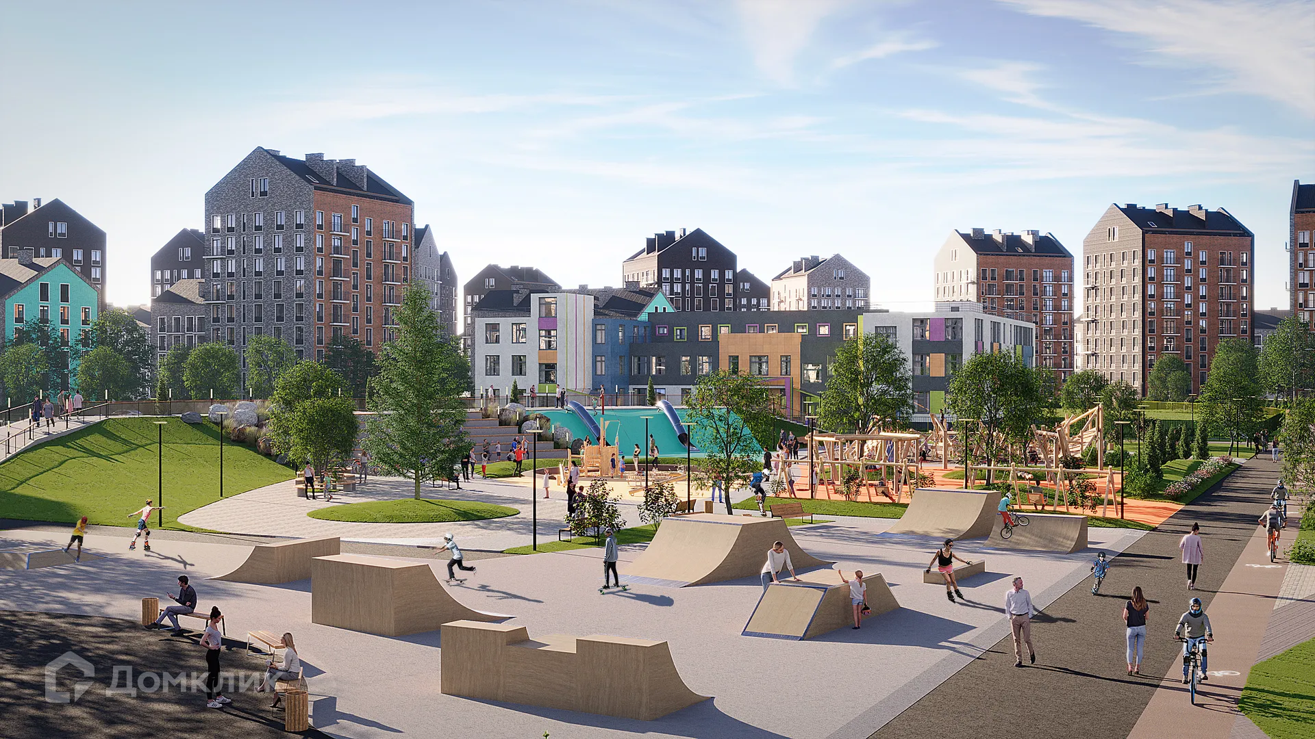 Фото квартиры в ЖК Волга Парк