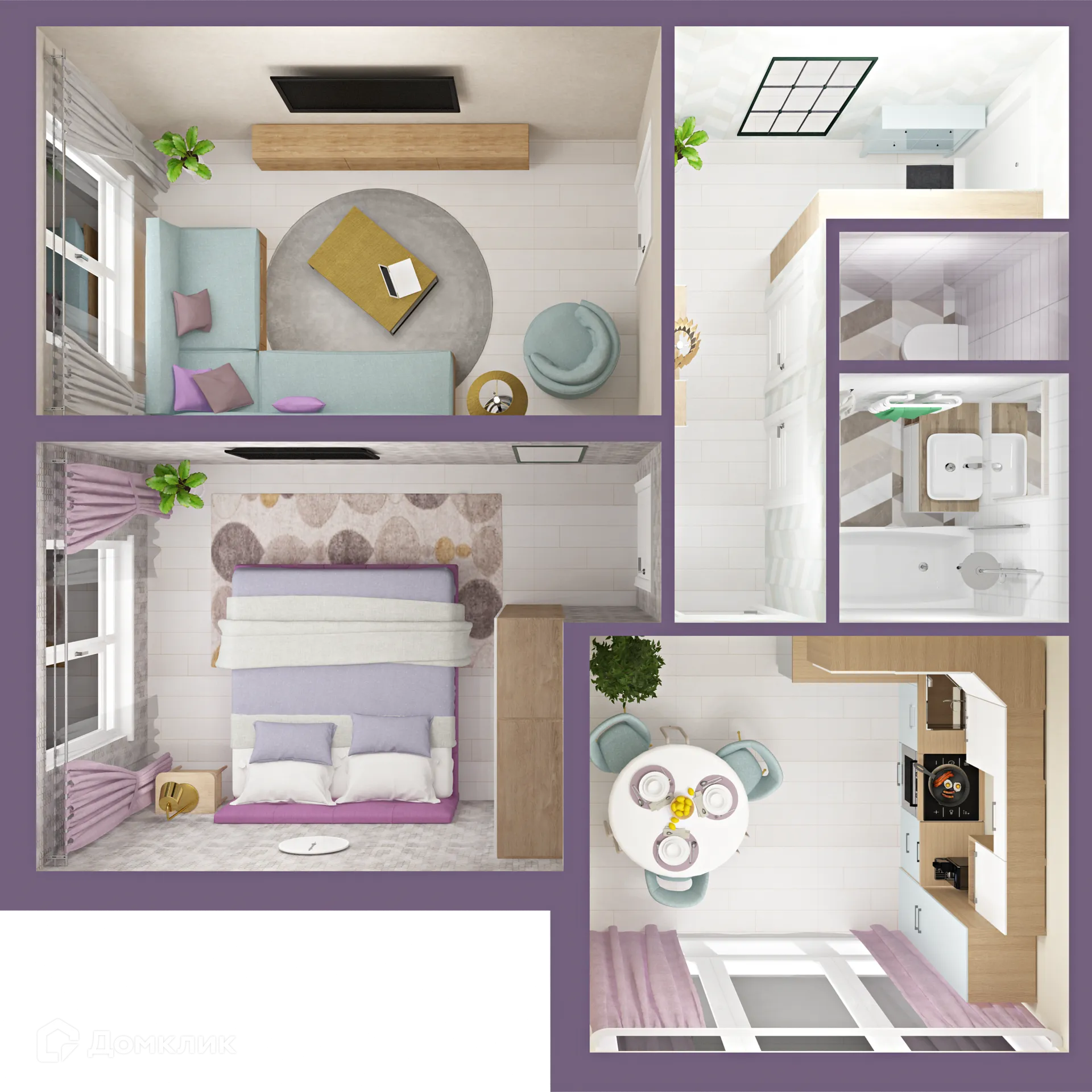 Фото квартиры в ЖК "Сиреневый"