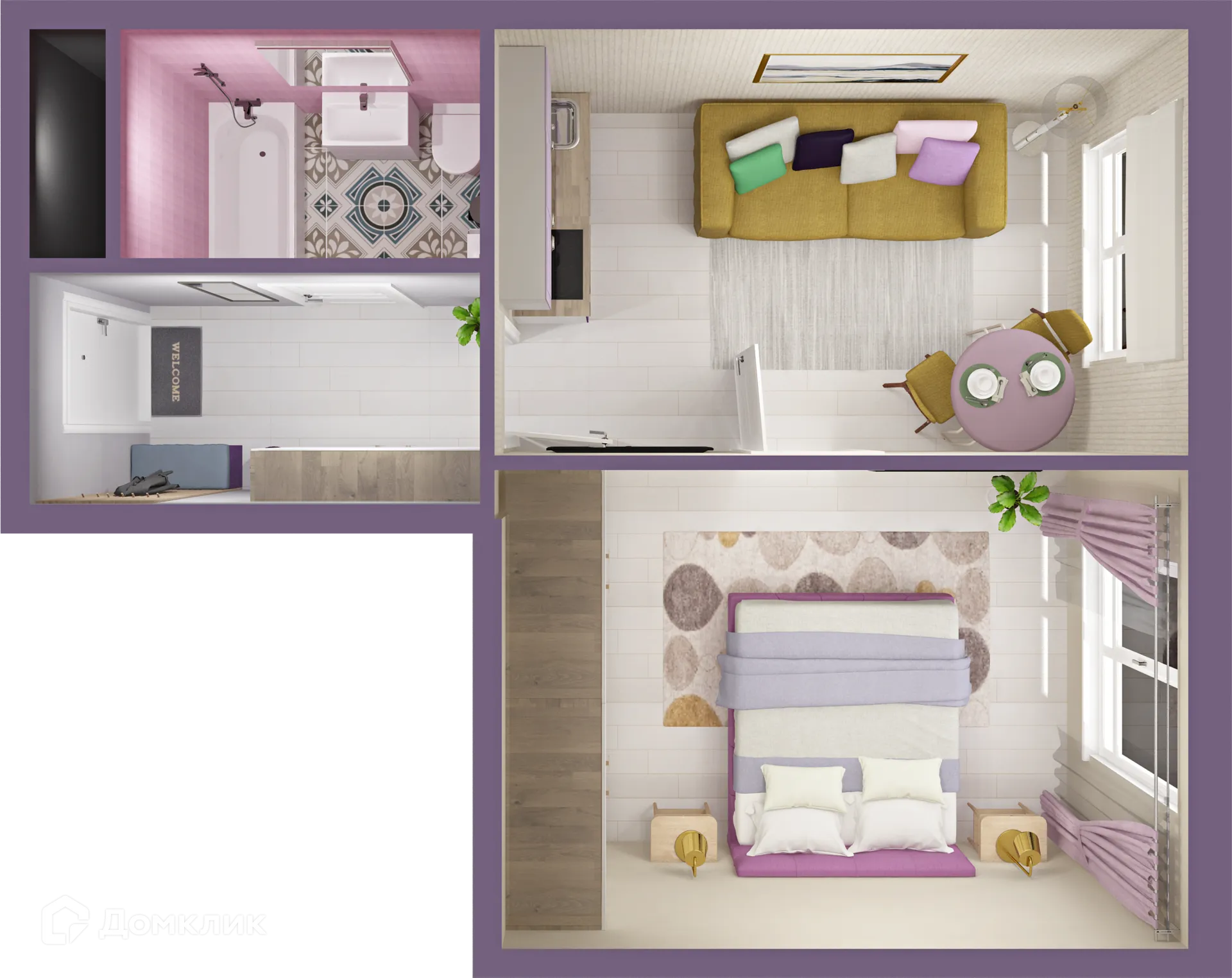 Фото квартиры в ЖК "Сиреневый"