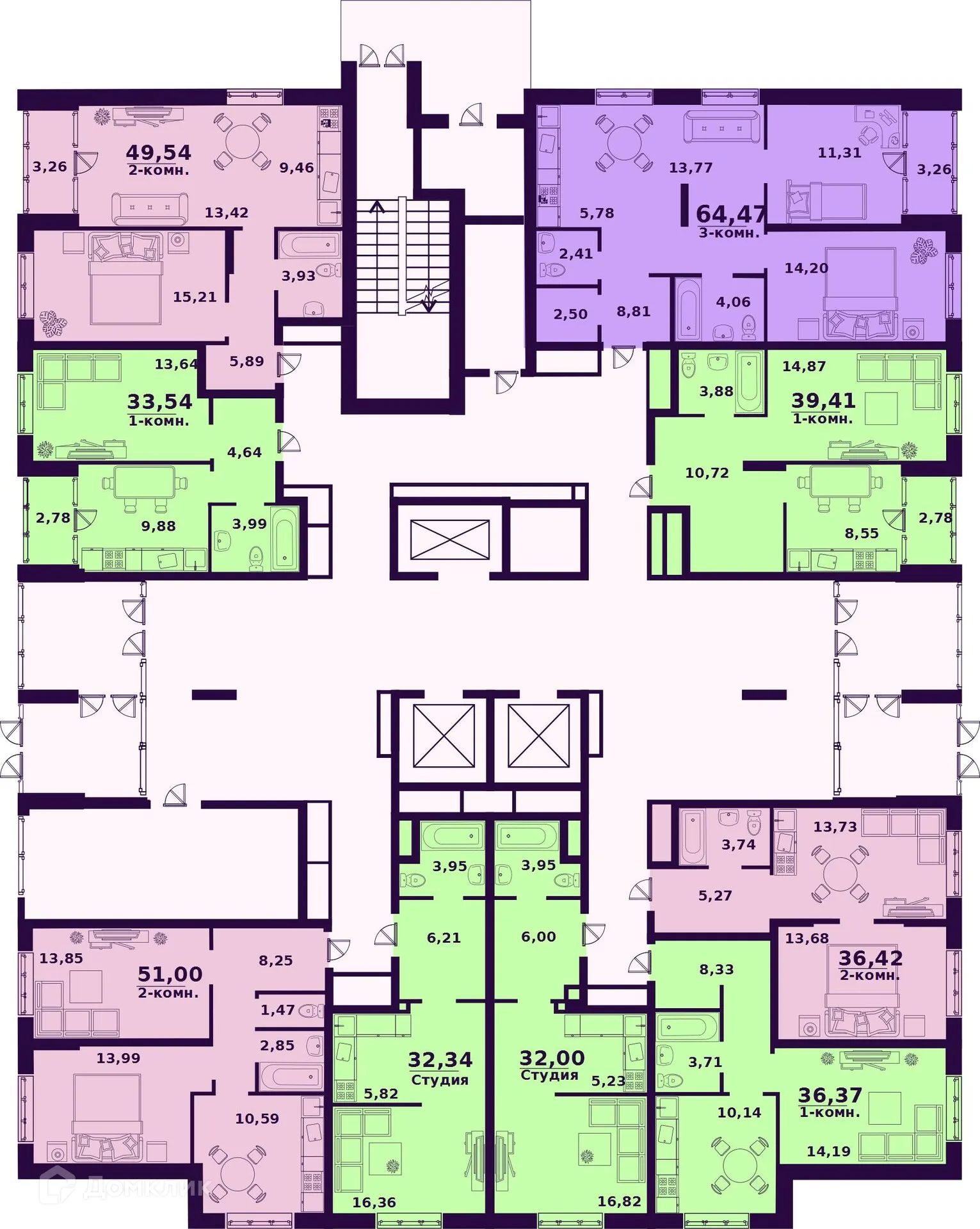 Фото квартиры в ЖК "Сиреневый"