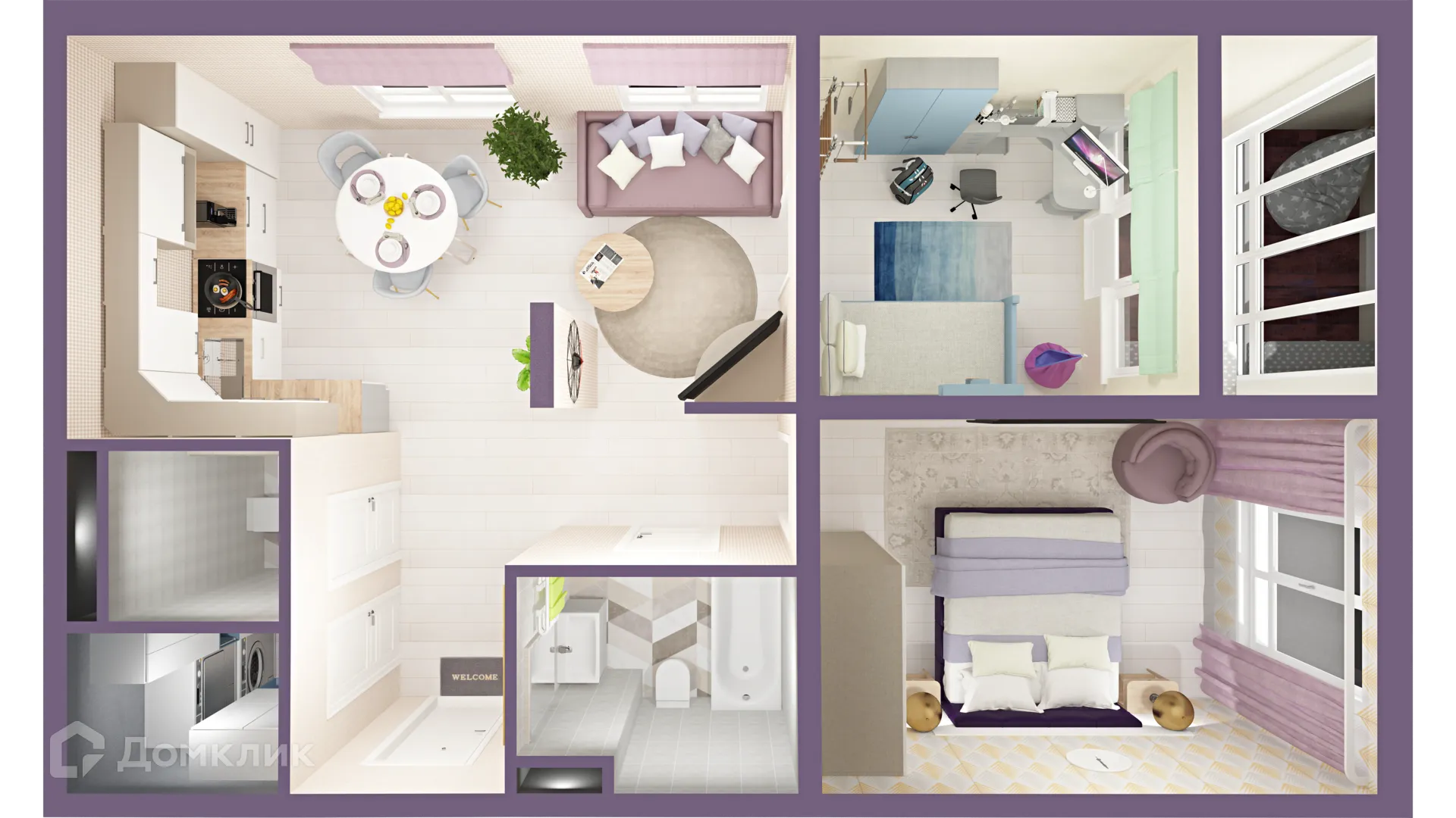 Фото квартиры в ЖК "Сиреневый"