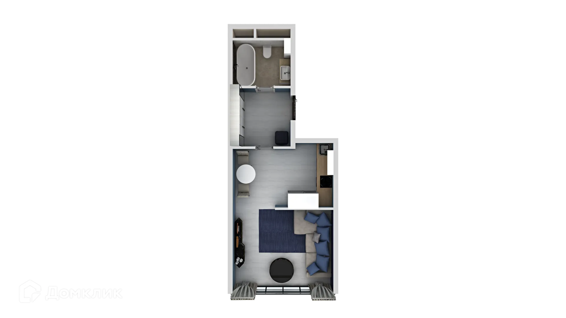 Фото квартиры в ЖК "Сиреневый"