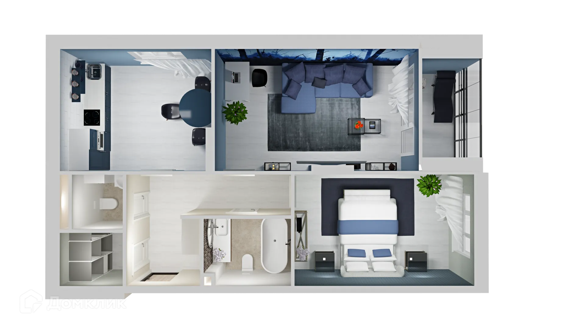 Фото квартиры в ЖК "Сиреневый"