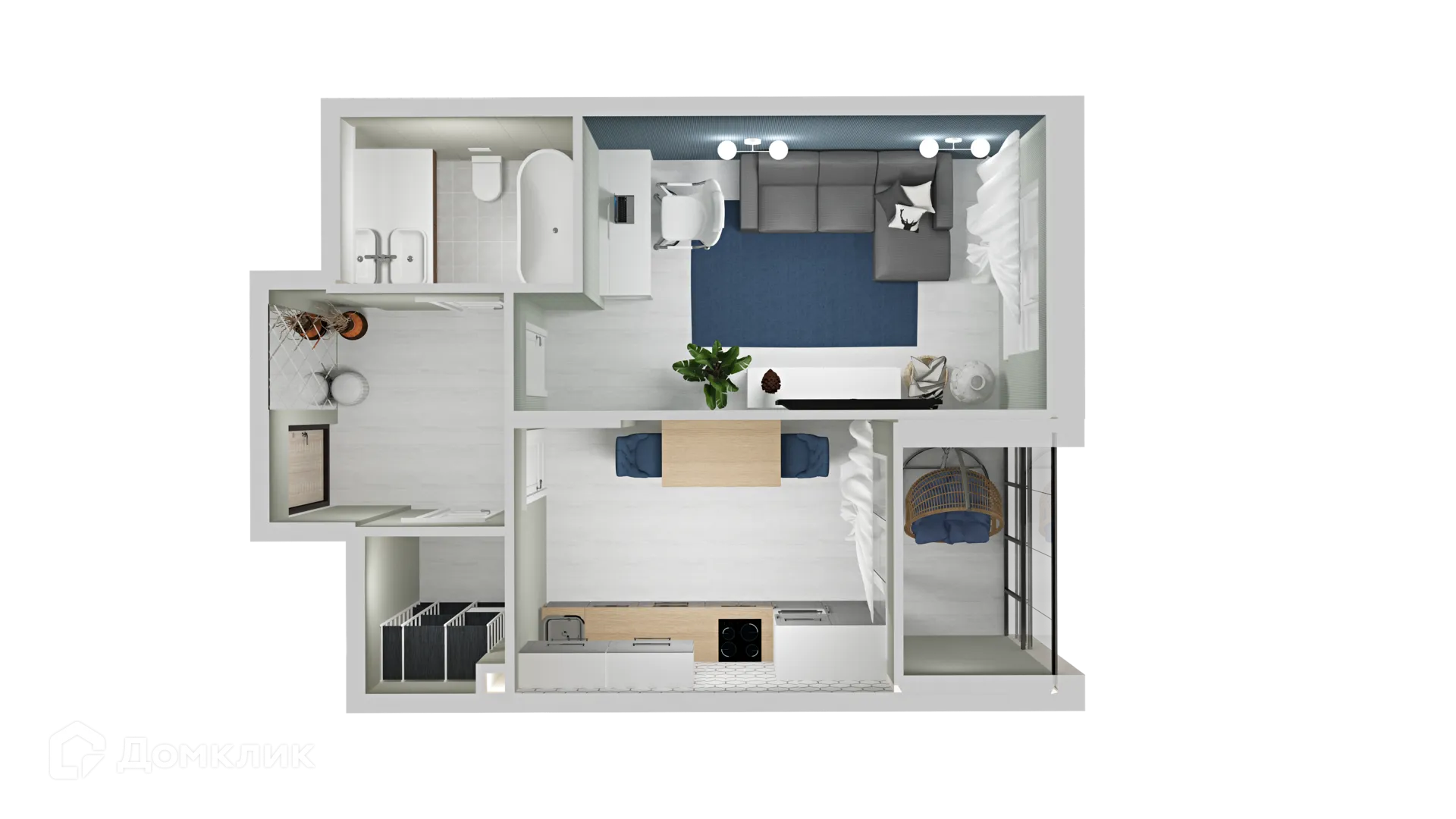 Фото квартиры в ЖК "Сиреневый"