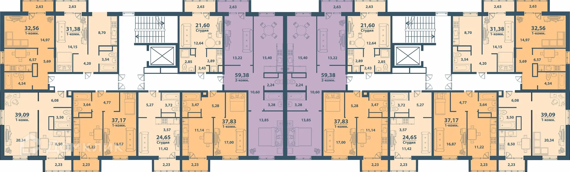 Фото квартиры в ЖК "Заря"