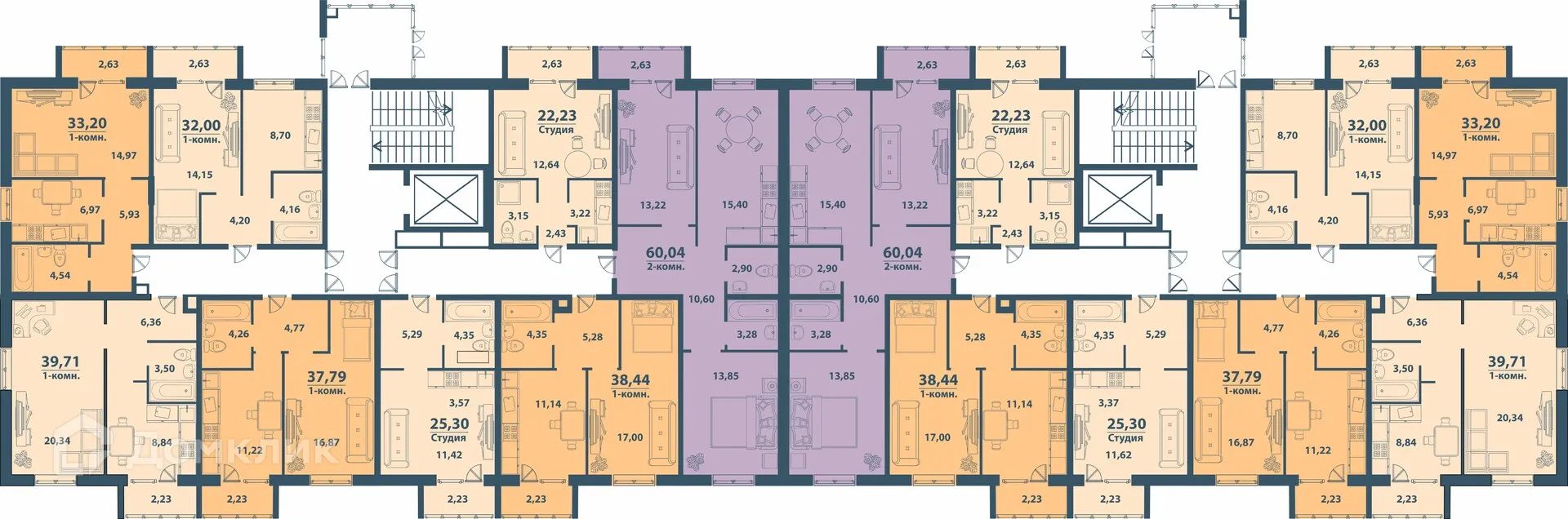 Фото квартиры в ЖК "Заря"