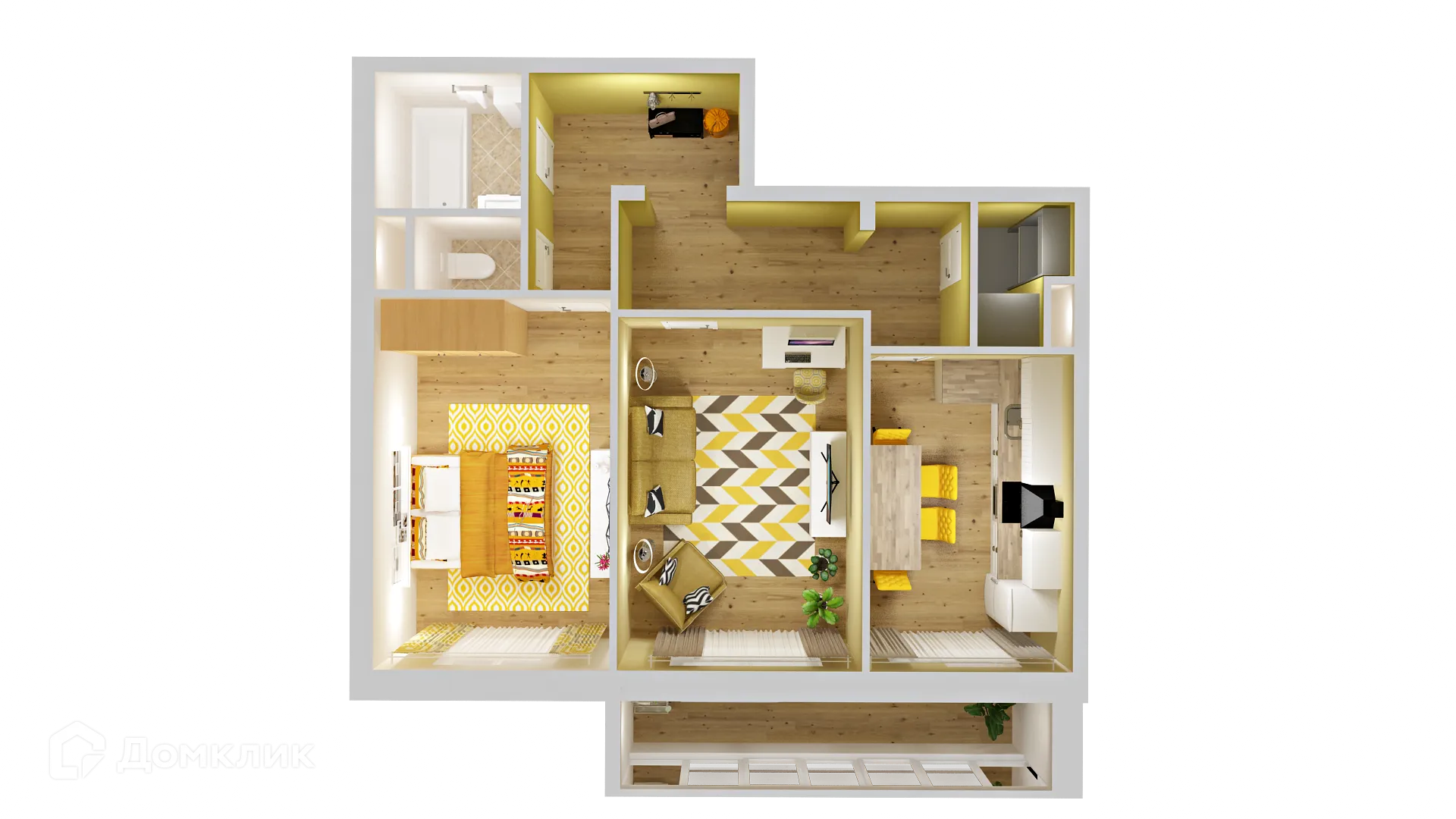 Фото квартиры в ЖК "Заря"