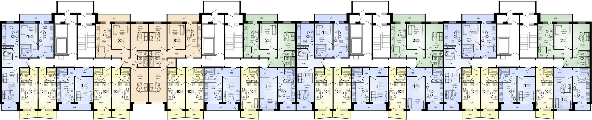 Фото квартиры в ЖК "Заря"