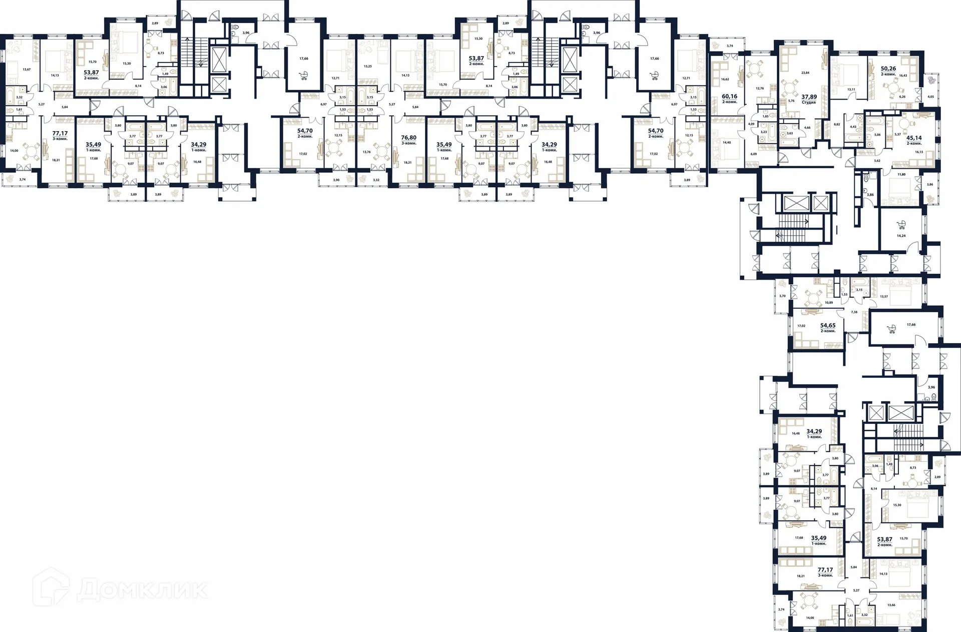 Фото квартиры в ЖК "Атмосфера"