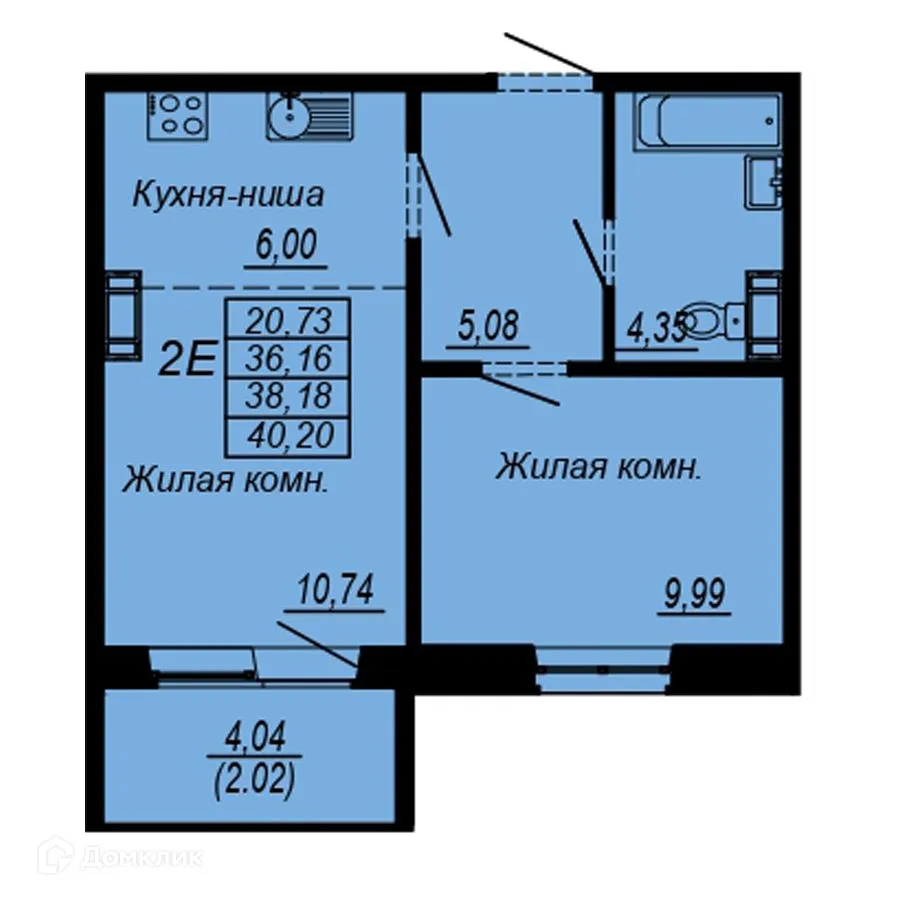 Фото квартиры в ЖК Маршал