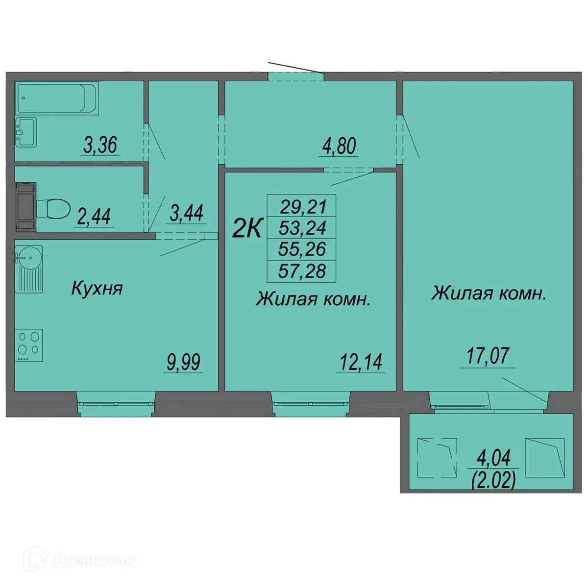 Фото квартиры в ЖК Маршал