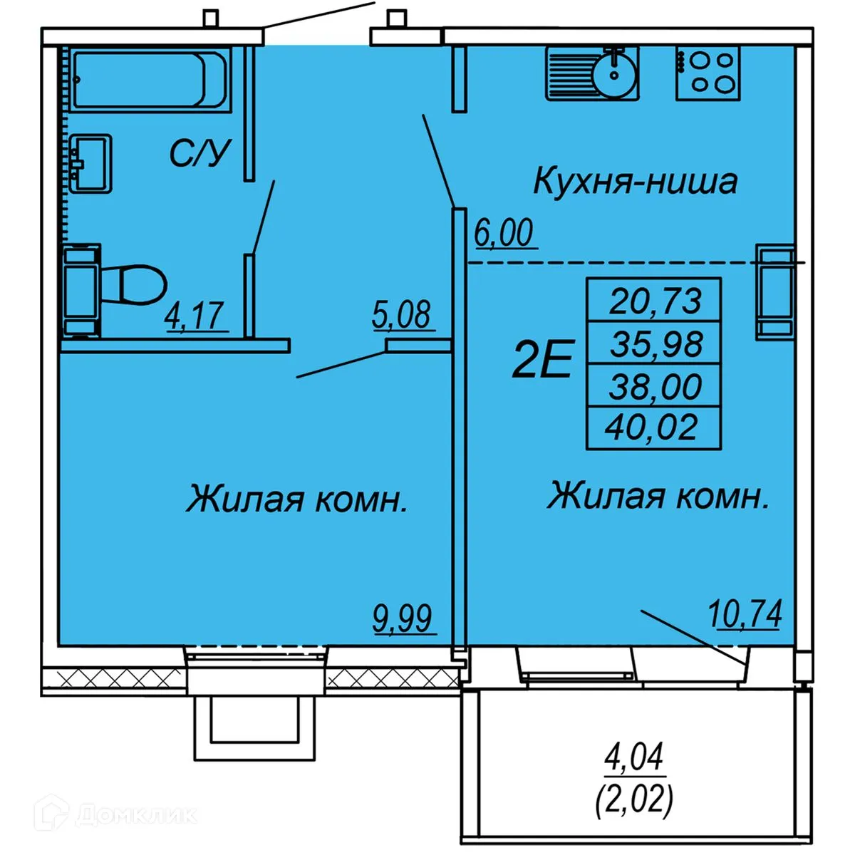 Фото квартиры в ЖК Чемпион