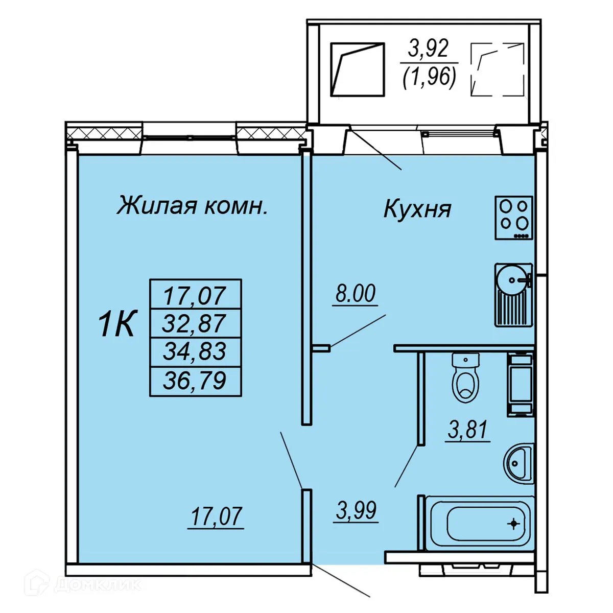Фото квартиры в ЖК Чемпион