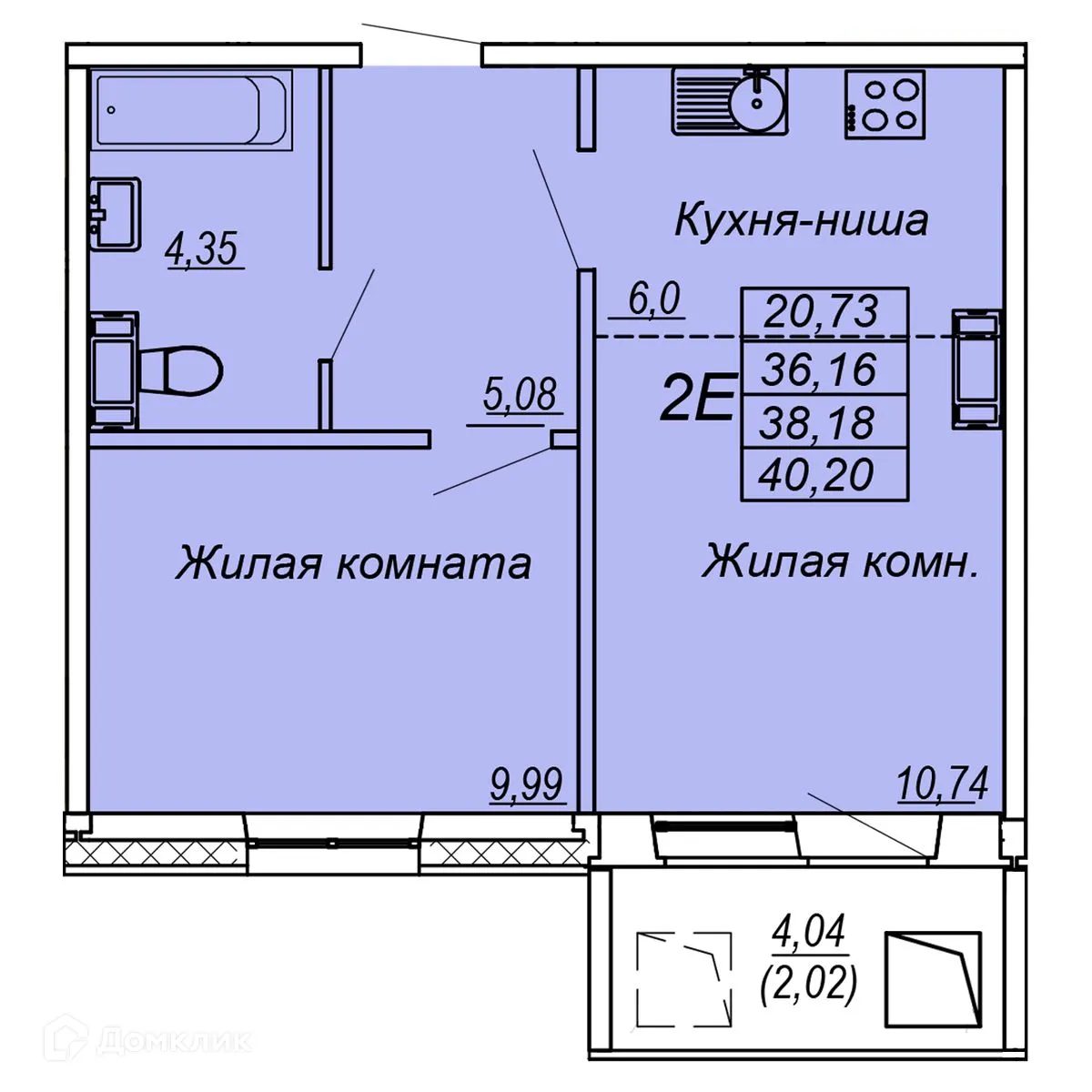 Фото квартиры в ЖК Чемпион