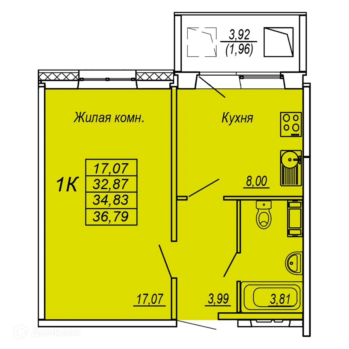 Фото квартиры в ЖК Чемпион