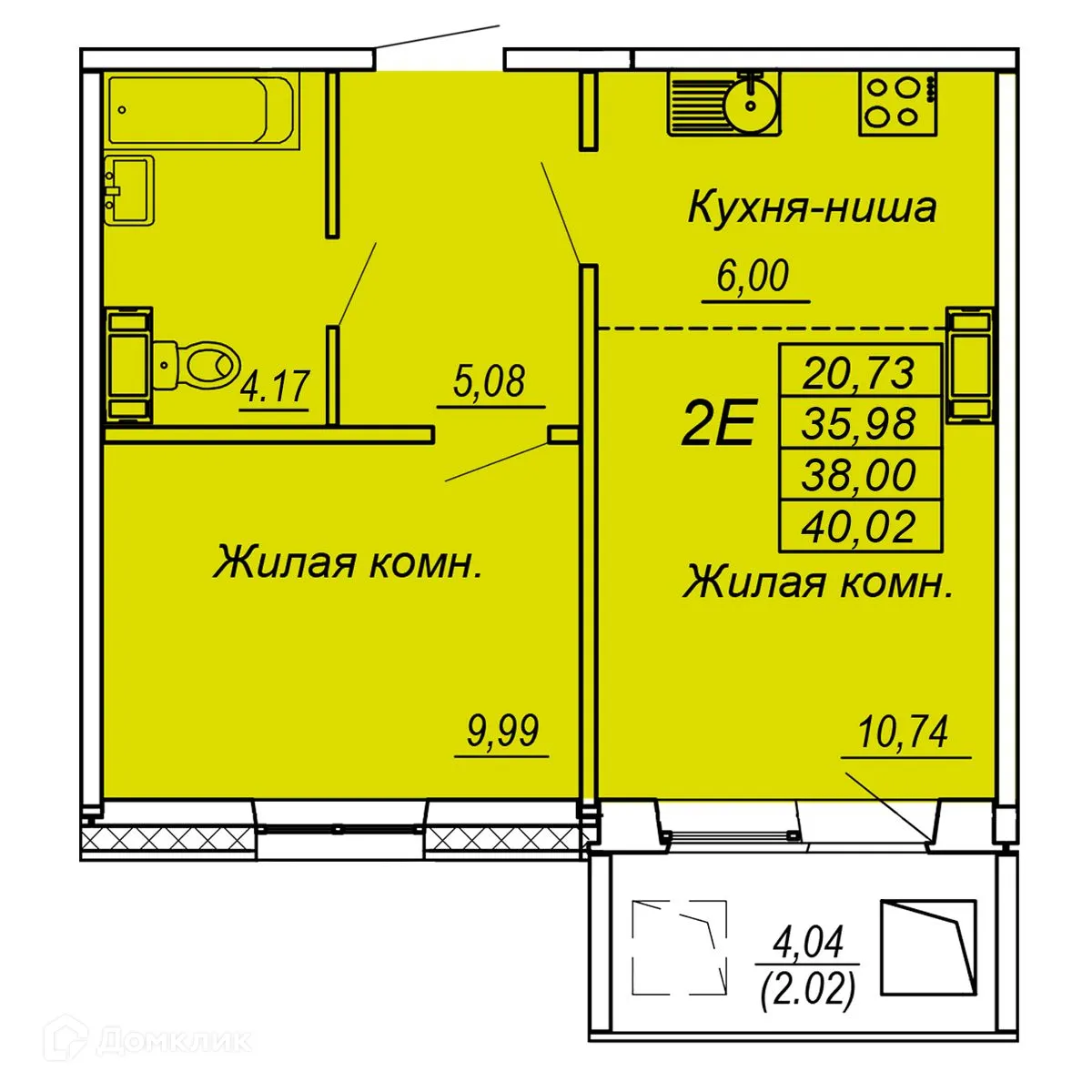Фото квартиры в ЖК Чемпион