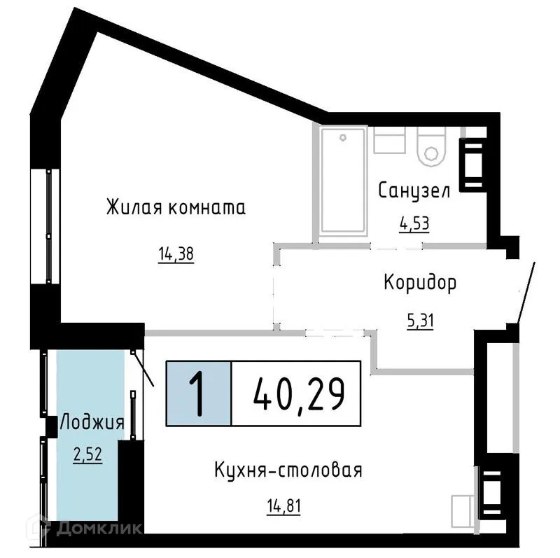 Фото квартиры в ЖК "Культура. Классика"
