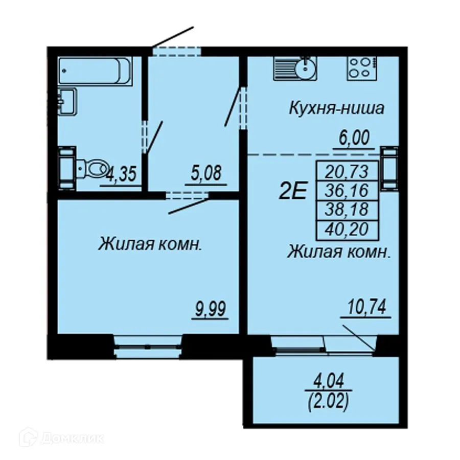 Фото квартиры в ЖК Маршал