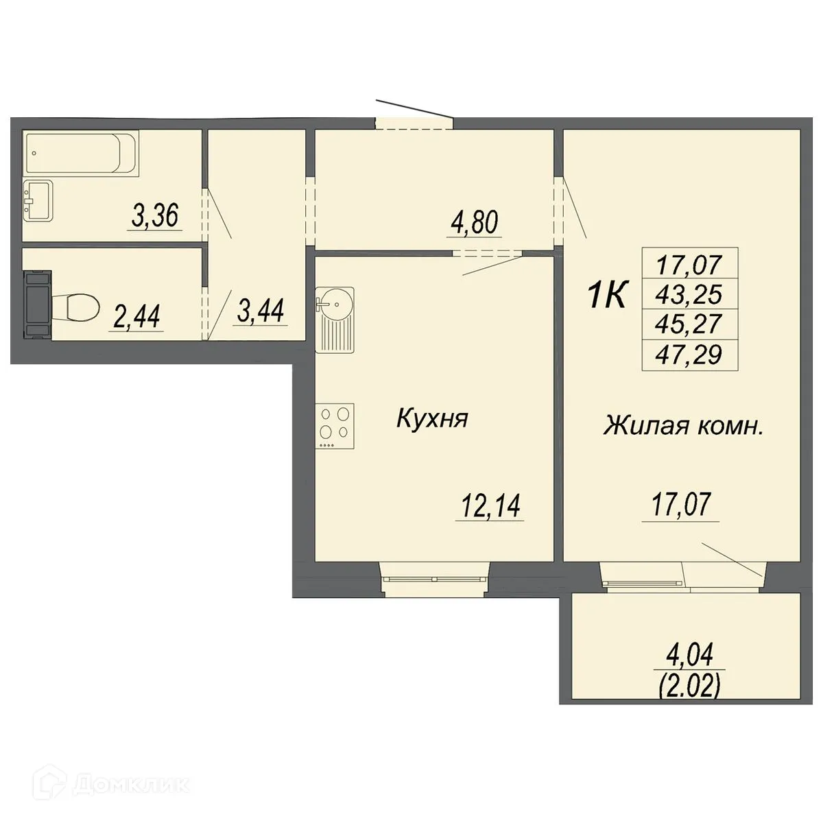 Фото квартиры в ЖК Маршал