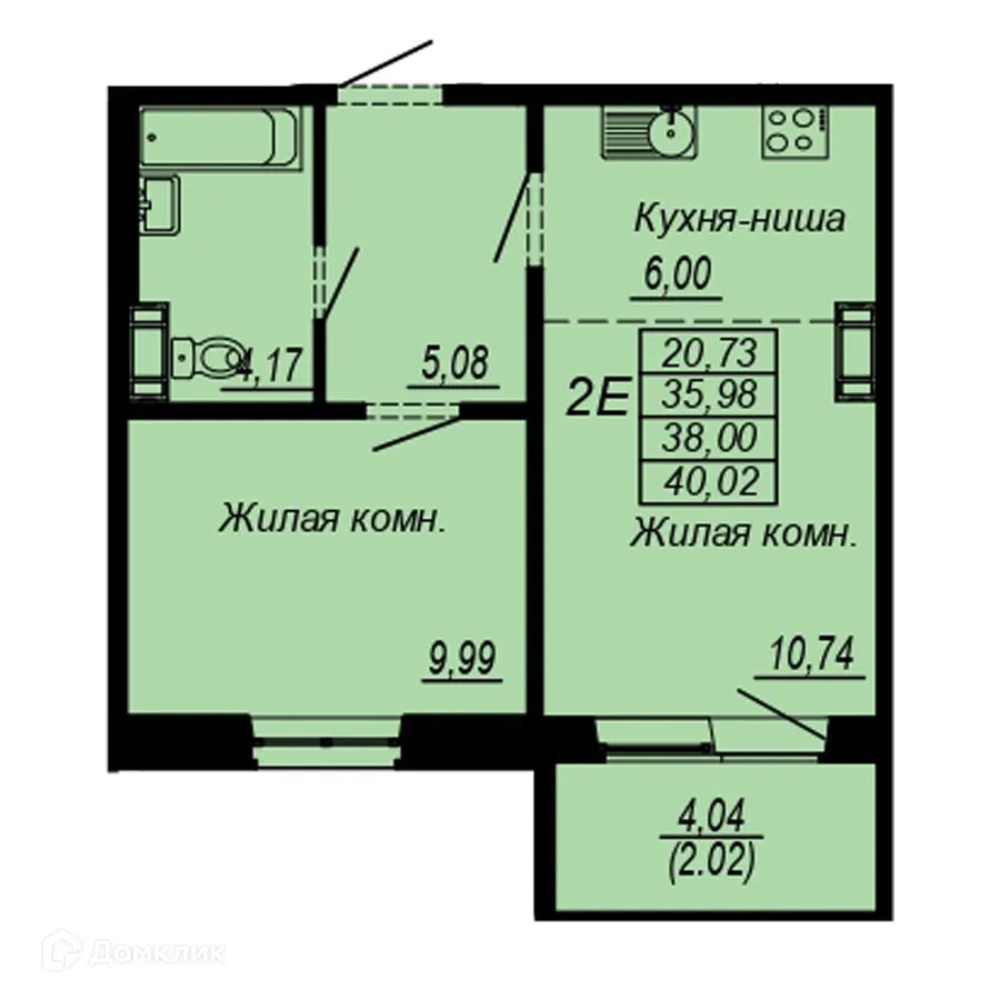 Фото квартиры в ЖК Маршал