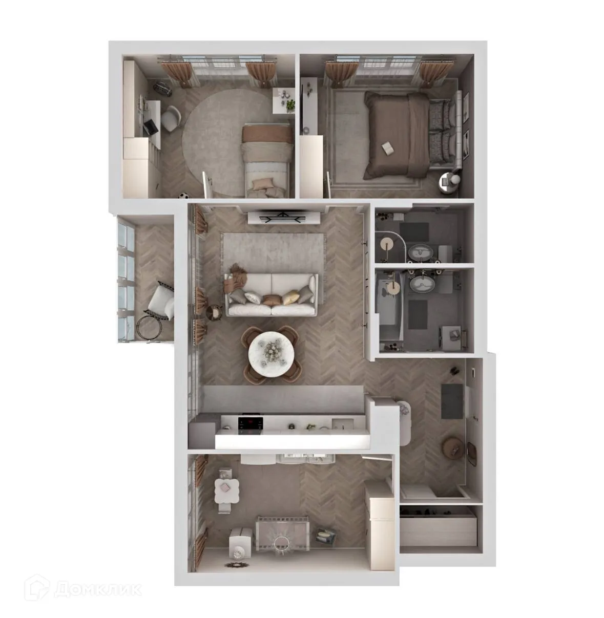 Фото квартиры в ЖК Есенин