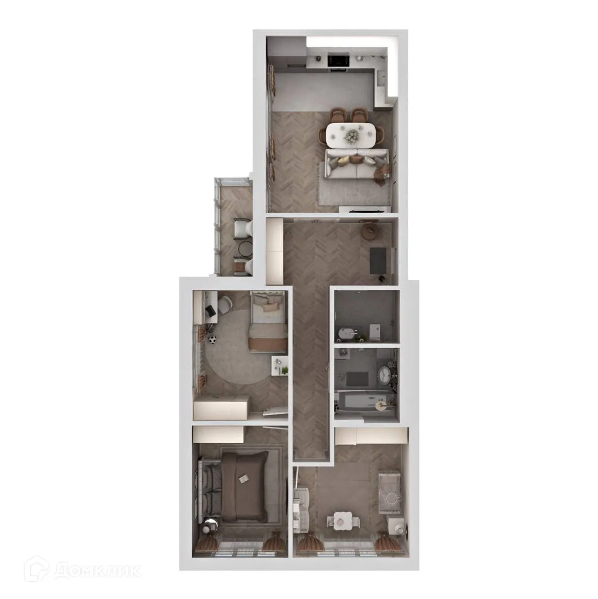 Фото квартиры в ЖК Есенин