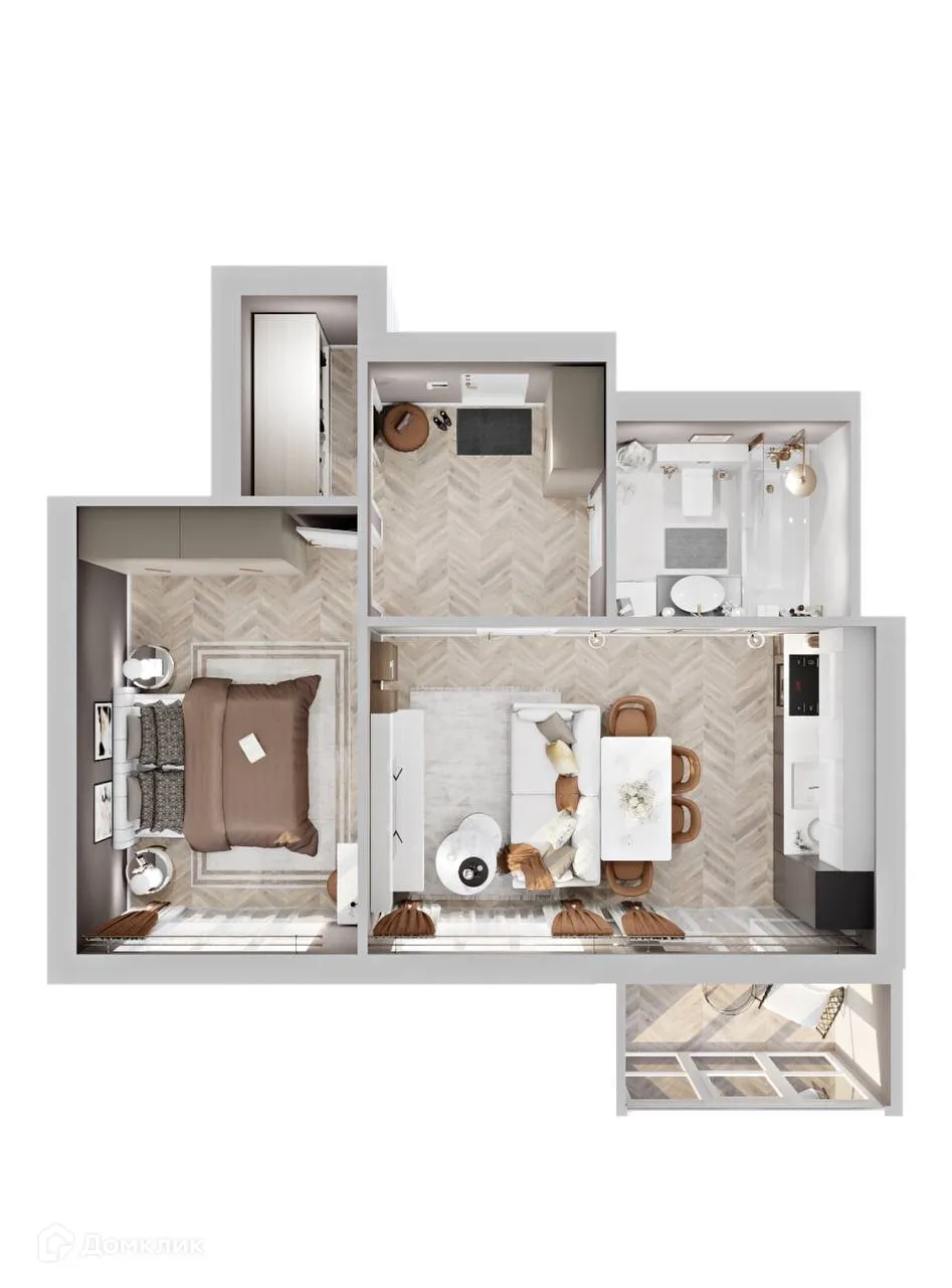 Фото квартиры в ЖК Дом бизнес-класса Дягилев