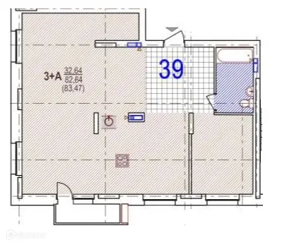 Фото квартиры в ЖК Дом по ул Бориса Лосева